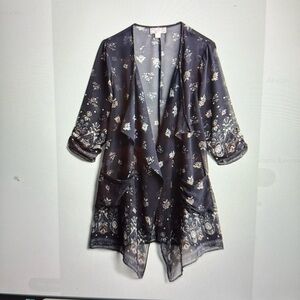 Band of Gypsies Aryana Ruched Sleeve Kimono